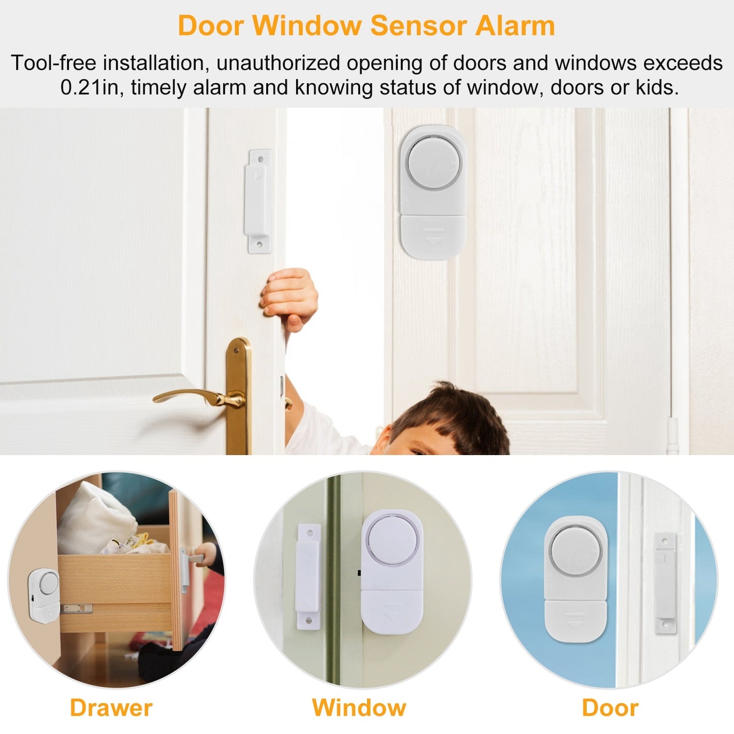 Wireless Door & Window Alarm
